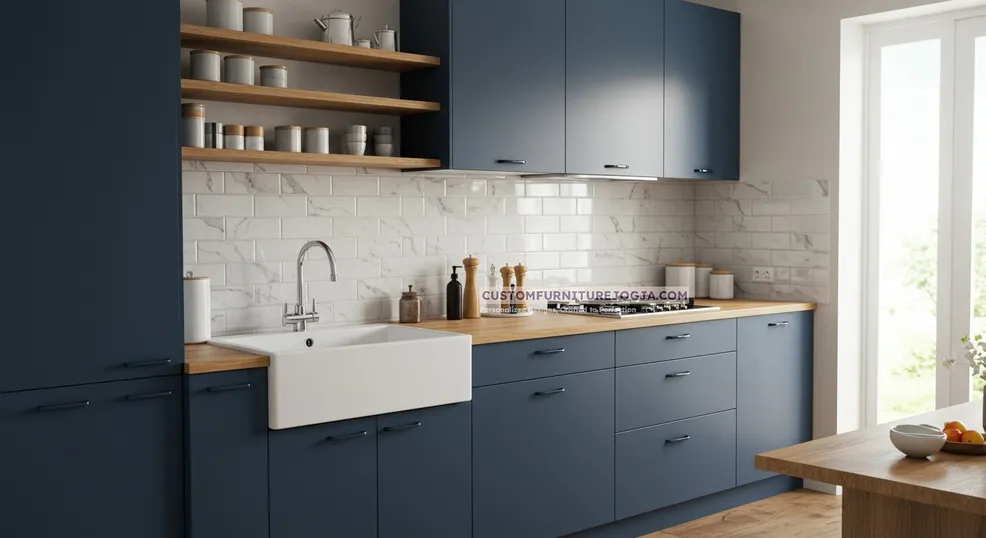 Jasa Pembuatan Kitchen Set Besar Jogja